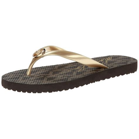 Michael Kors Jet Set Women's Flip Flop Sandals for sale 